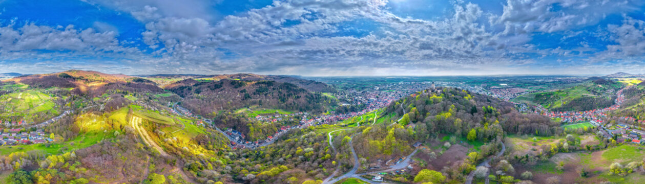 360&deg; airpano heppenheim bergstra&szlig;e