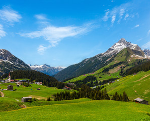 Alpine view (Vorarlberg, Austria)