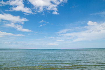Empty tropical beach