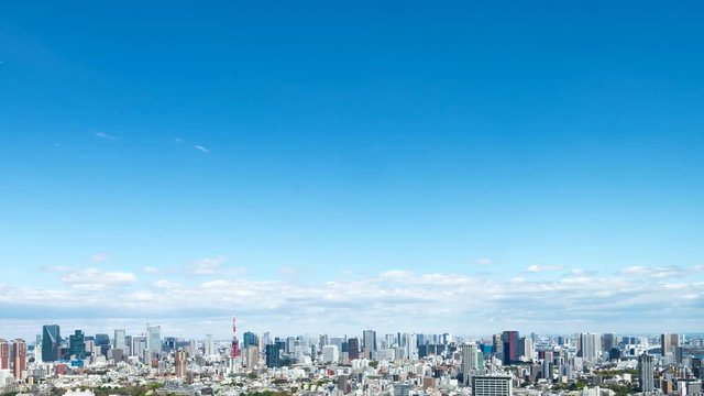 ４K・東京風景・タイムラプス