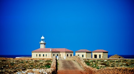 Fototapeta na wymiar Punta Nati Lighthouse