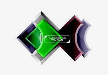 Modern geometrical abstract background