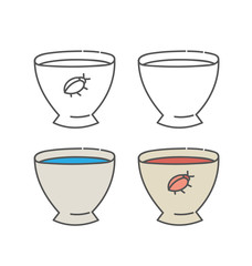 Natural organic product carmine red pigment bug extract