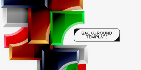 Modern geometrical abstract background