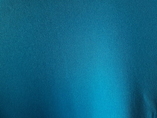 Background blue fabric.