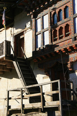 House in Gangtey (Bhutan)