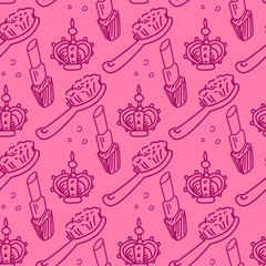 Fashion seamless pattern