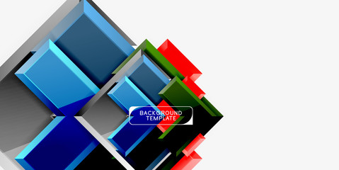 Glossy arrows background