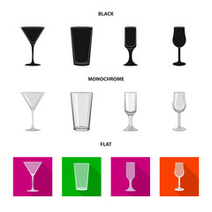 Vector design of form and celebration sign. Collection of form and volume vector icon for stock.