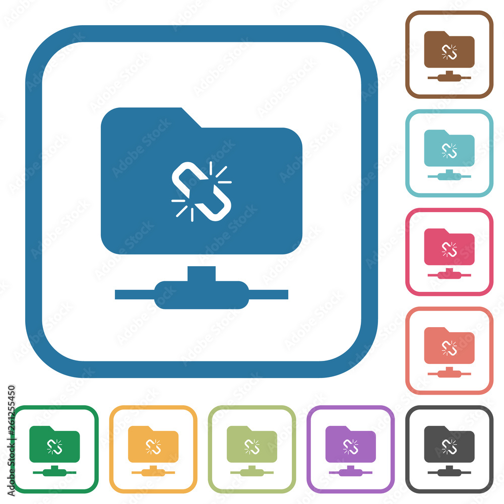 Poster ftp connection lost simple icons