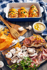 baked in oven chicken breasts with cheese