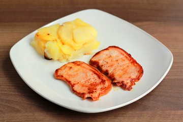 Filete lomo plancha