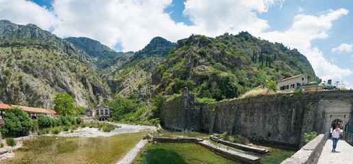 The castle in Kotor_Montenegro