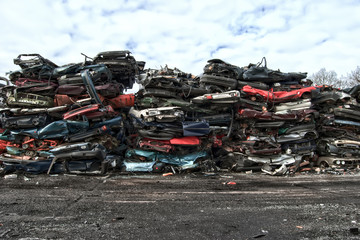 Old Metal on Scrapyard