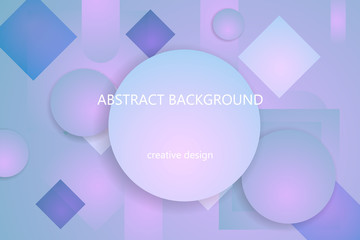 Abstract background. Futuristic gradient shapes design. Creative illustration ideal for cover, poster, web and social media. Vector eps10.