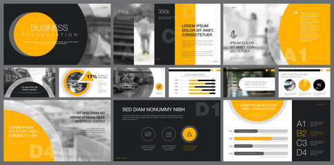 Pink, black and white slides with toned photos