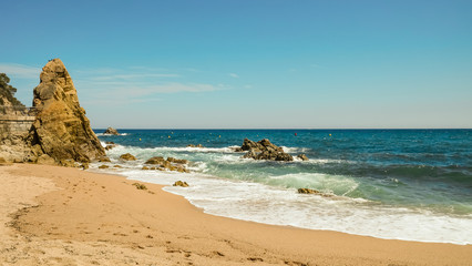 Amazing view on Spain seacoast