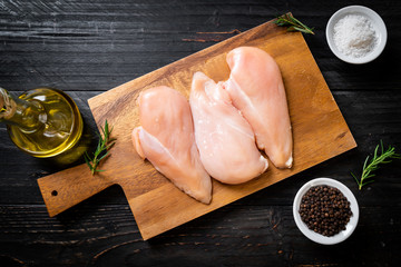 fresh chicken breast raw