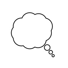 Thoughts bubble. Speech window. Dialogue frame for comics