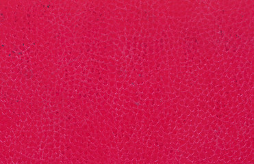 Bright red leather background