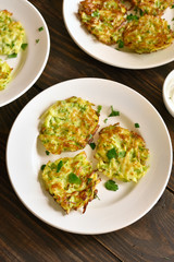 Zucchini fritters