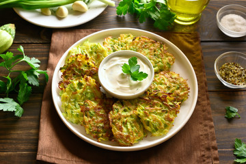 Zucchini fritters