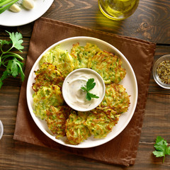 Zucchini fritters