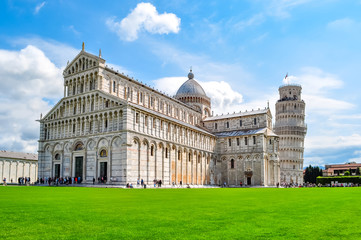 Pisa Cathedral and Leaning Tower of Pisa, Italy