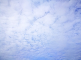 Blue sky with clouds, sky with cloudy.