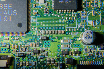 part of electronic circuit