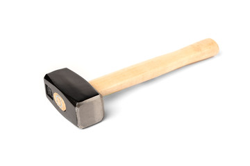 Hammer isolated on white background.