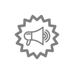 Discount,price,sale, shopping,offer,  business product discount grey color icon