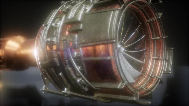 jet engine turbine parts