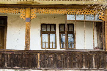 Fenster eines Alten Hauses in Rumänien