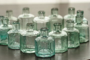 イギリス アンティーク雑貨 ガラス瓶