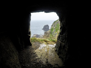 The window in the rock, Isle of Sark, Channel Islands