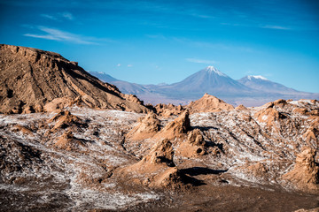 Volcano, Moon Valley, Atacama, Chile