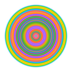 Soft and warm pastel colored circles, line art shape background, banner design.