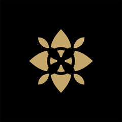 Ornament icon vector template