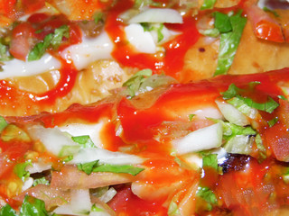 Delicious Tomato Salad Mixing