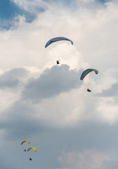 Hang gliders,Burgas,Bulgaria.
