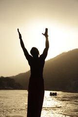 Meditative posture- Daily Rituals - Yogi- 