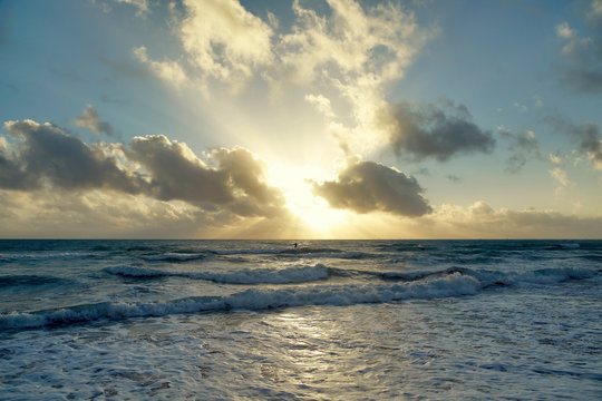 Meer und Sonnenlicht 