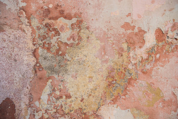 Crack in the concrete wall. Abstract background for design