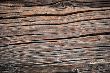 Old wooden texture background. Centenary brown wood texture