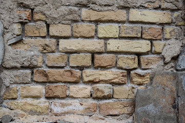 old brick wall texture pattern