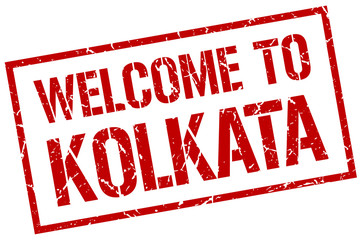 welcome to Kolkata stamp