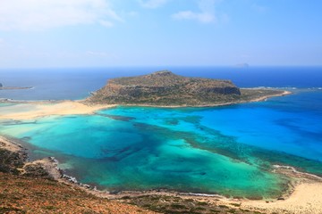 Fototapeta na wymiar Crete landscape - Balos