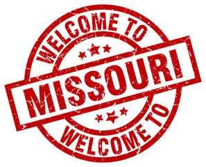 welcome to Missouri red stamp