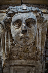 Female Gargoyle Head